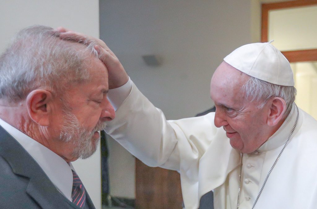 Lula recebido pelo Papa