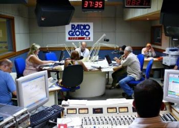 Estudio da radio Globo SP