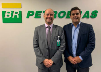 Prefeito de Campos Rafael Diniz e o diretor da Petrobras