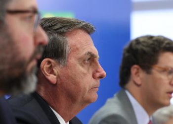 Jair Bolsonaro e ministros