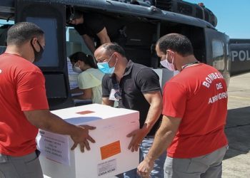 Novas doses de vacinas contra a Covid-19 chegam a cidades do Norte e Noroeste Fluminense — Foto: Divulgação/Prefeitura de Campos