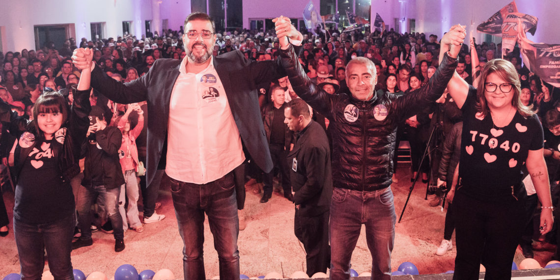Frederico Barbosa Lemos e Romário: dobradinha em São Francisco de Itabapoana