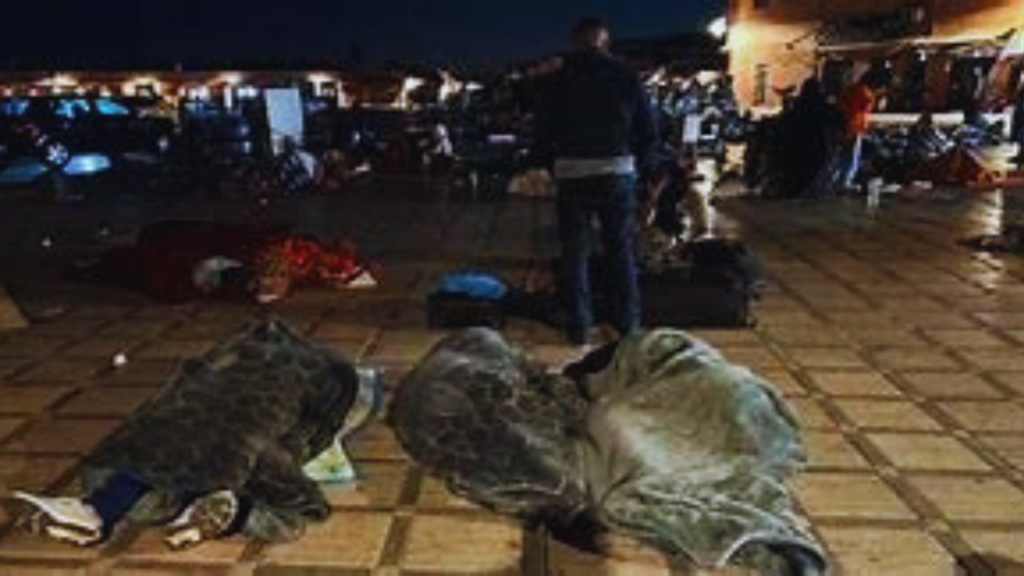 Forte terremoto que atingiu o Marrocos