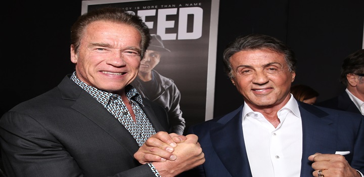 Arnold Schwarzenegger conta que ele e Sylvester Stallone tentaram se sabotar no auge de suas carreiras