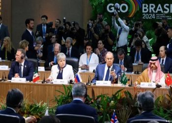 Ministros de Relações Exteriores dos países do G20 estão reunidos no Rio de Janeiro (Foto: Bernd von Jutrczenka/dpa/picture alliance)