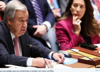 Líder da ONU vê Oriente Médio "à beira do abismo"