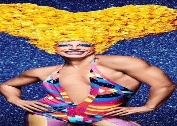 Reynaldo Gianecchini surge 'montada' para viver drag queen no teatro