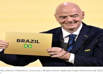 Brasil é escolhido para receber a Copa do Mundo Feminina de Futebol de 2027