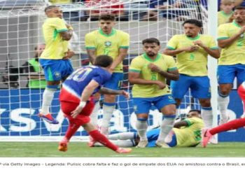 AMISTOSO BRASIL X EUA