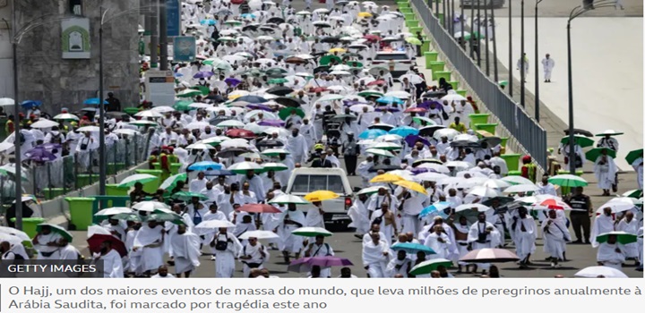 mortes pelo calor na arabia sauidta