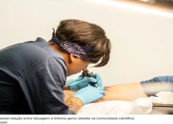 Estudo aponta possível ligação entre tatuagens e linfoma; especialistas pedem mais dados