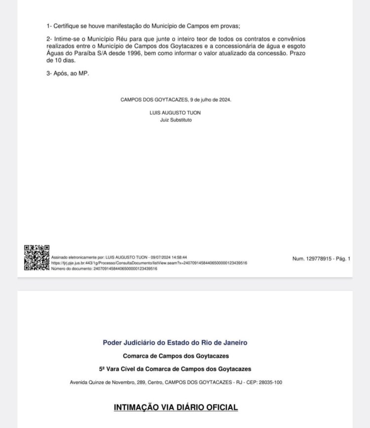 Dra Karoline, a dra do Drone confronta concessionária Águas do Paraíba