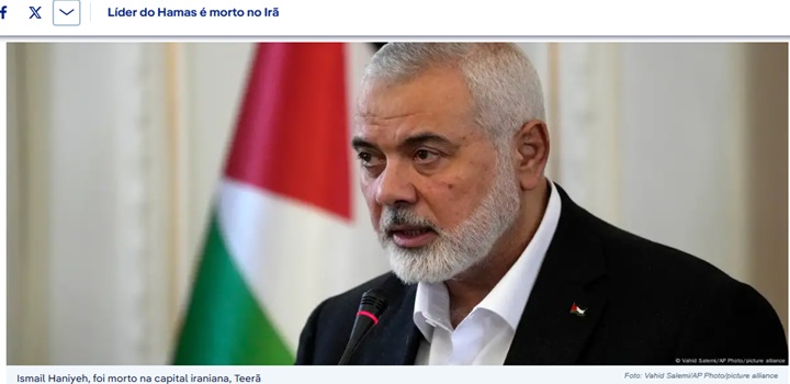 morte de lider do hamas