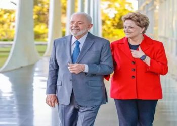 Lula e Dilma no Palacio do Planalto