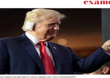 Atentado eleva patrimônio de Trump em R$ 6,5 bilhões