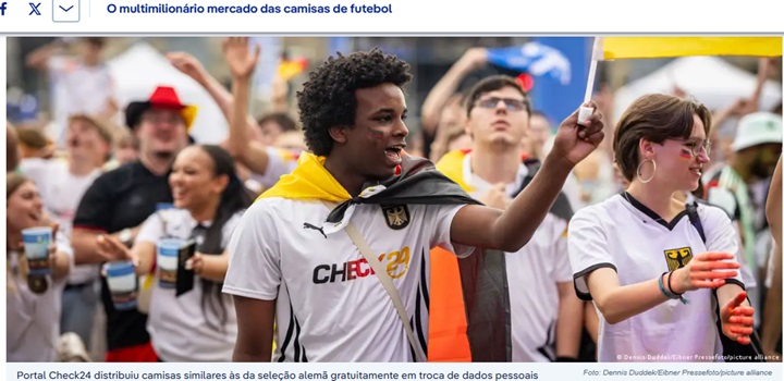 O multimilionário mercado das camisas de futebol