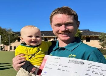 Prata em Tóquio e ‘paizão’: conheça o australiano que amputou parte do dedo para ir aos Jogos de Paris