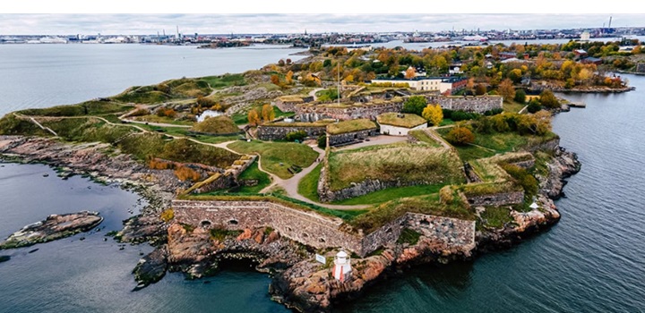 Presídio de Suomenlinna, em Helsinque, na Finlândia. Crédito: Subodh Agnihotri – IstockPhoto