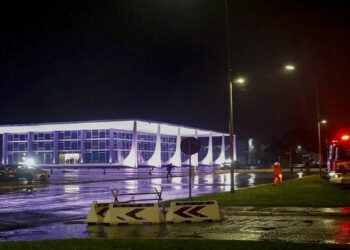 Explosões são ouvidas perto do STF - Bruno Peres/Agência Brasil