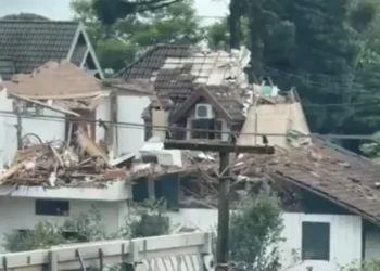 queda de avião em gramado