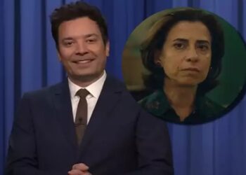 Jimmy Fallon faz piada com indicação de ‘Ainda Estou Aqui’ a Melhor Filme no Oscar