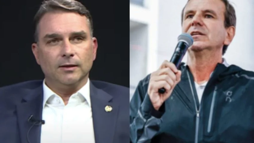 eduardo paes e flavio bolsonaro