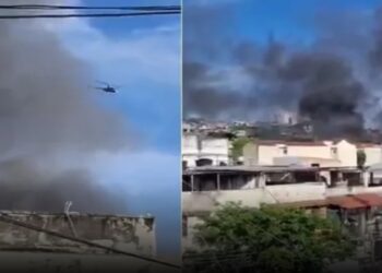 INCENDIO EM GALPAO NO RJ