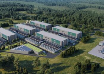 Data center do Tik Tok no campus OSL2-Hamar na Noruega. (Divulgação)
