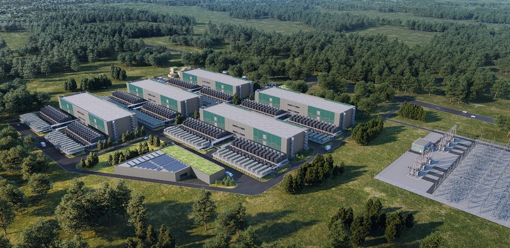 Data center do Tik Tok no campus OSL2-Hamar na Noruega. (Divulgação)