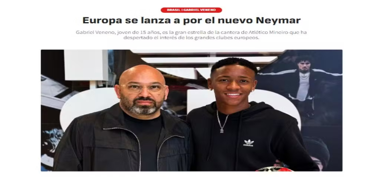 gabriel veneno novo neymar