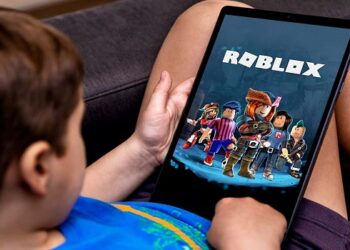 roblox crianças