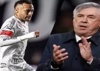 ancelotti fala sobre neymar
