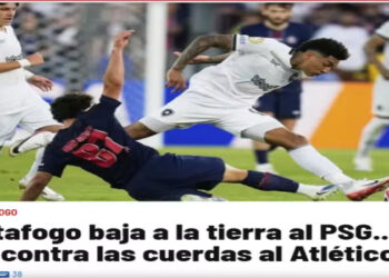 botafogo x psg