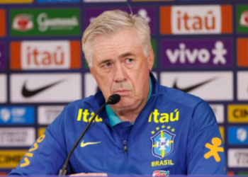 Carlo Ancelotti, técnico da seleção brasileira, foi condenado na Espanha por fraude fiscal. Ele alega que não teve intenção de sonegar impostos.