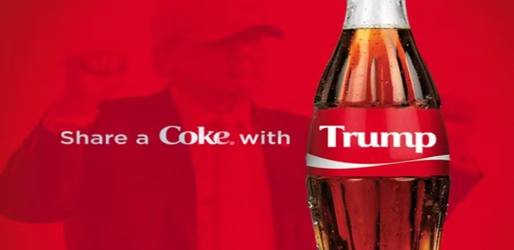 coca cola donald trump