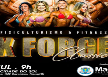 Macaé sedia X Force Classic de Fisiculturismo