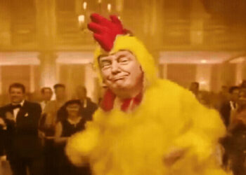 Sigla TACO ("Trump Always Chickens Out") viraliza no Brasil após nova tarifa dos EUA. Meme ironiza postura de Donald Trump diante de tensões comerciais com o Brasil.