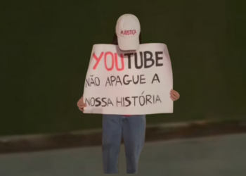 Remoção de canal infantil do YouTube leva Bel Peres a protestar em São Paulo