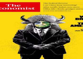 Revista The Economist coloca Jair Bolsonaro na capa e diz que julgamento no STF é "lição de democracia" para os EUA, em meio a comparações com Donald Trump e a crise política americana.