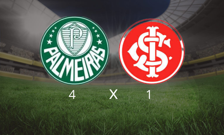 Palmeiras goleia Internacional por 4 a 1 com três gols de Vitor Roque, sobe para vice-liderança do Brasileirão 2025 e chega confiante para o duelo de ida das quartas da Libertadores.