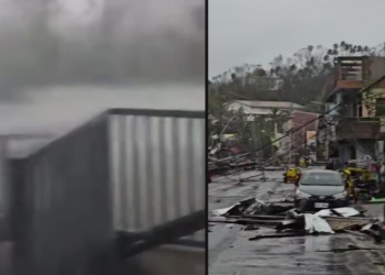O tufão Opong atingiu as Filipinas com ventos de até 150 km/h, provocando mortes, desaparecimentos e a evacuação em massa de moradores após fortes inundações.