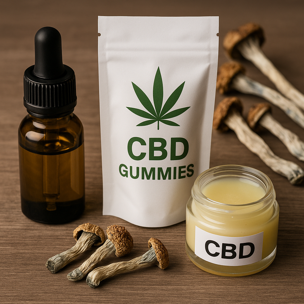 Anvisa proíbe produtos à base de cannabis e cogumelos de três empresas brasileiras.