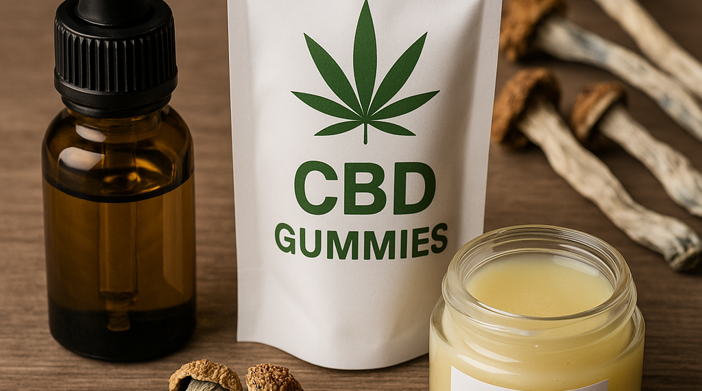 Anvisa proíbe produtos à base de cannabis e cogumelos de três empresas brasileiras.
