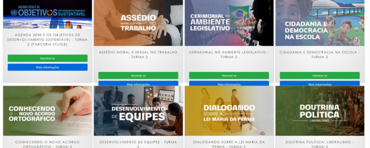 Conhecimento acessível: Senado lança cursos online gratuitos para toda a população