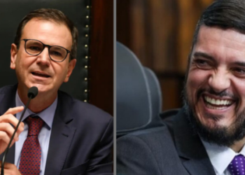 Rodrigo Bacellar cresce no interior e desafia liderança de Eduardo Paes na disputa pelo governo do Rio, segundo pesquisa Arrow.