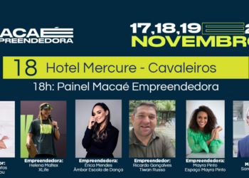 Evento da Semana Macaé Empreendedora reúne nomes de destaque do setor empresarial e criativo para trocar experiências e fortalecer redes de negócio.