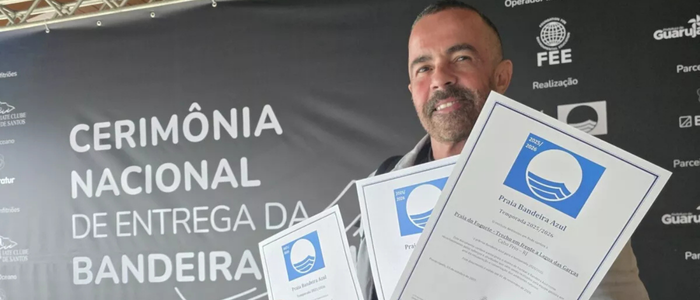 Cabo Frio recebe Prêmio Destaques em Educação Ambiental do Programa Bandeira Azul 2025