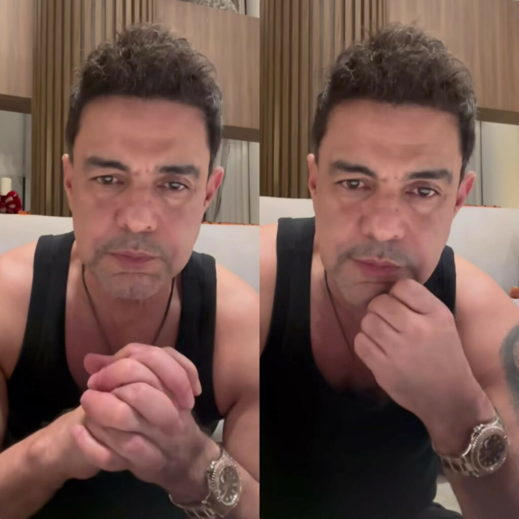 Cantor Zezé Di Camargo solicita retirada de especial do SBT e afirma não concordar com novo posicionamento do canal.