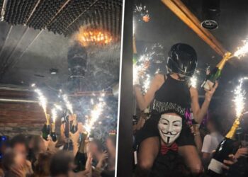 Autoridades suíças investigam incêndio em bar de resort de esqui e acreditam que fogos de artifício usados durante festa causaram a tragédia.