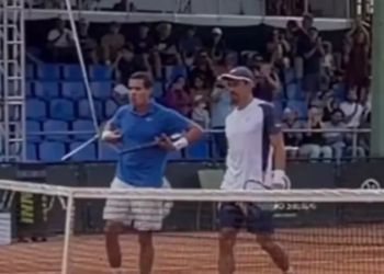 Dupla estrangeira é presa por injúria racial após partida no Itajaí Open